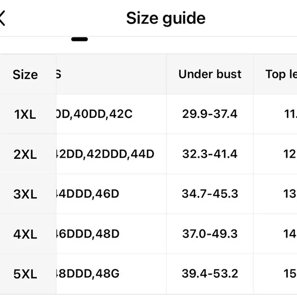 Women’s Plus Size 5X Support Mesh Push Up Bra - Picture 6 of 7